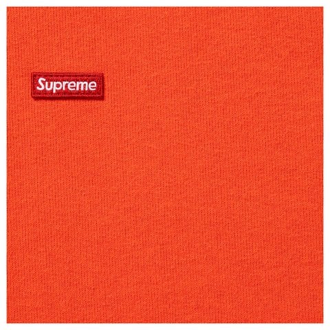 Supreme Small Box Zip Up Hooded Sweatshirt - Orange