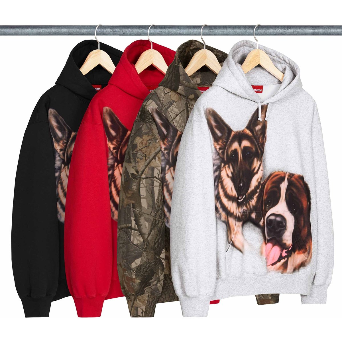 Dogs Hooded Sweatshirt