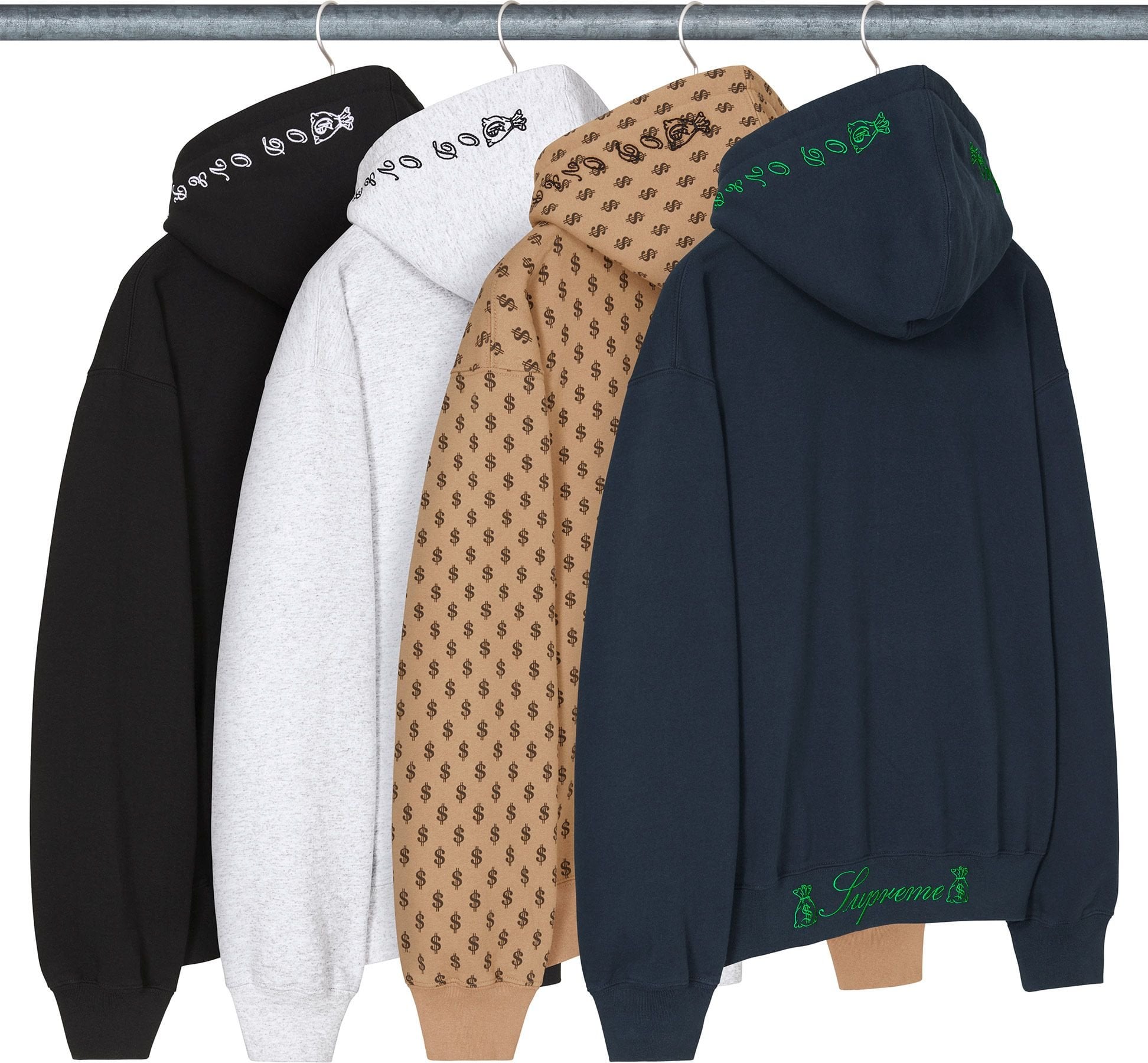supreme-god-over-money-zip-up-