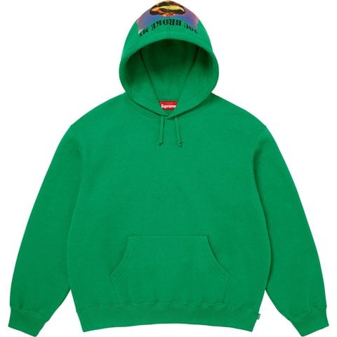 Supreme Heart Hooded Sweatshirt - Green