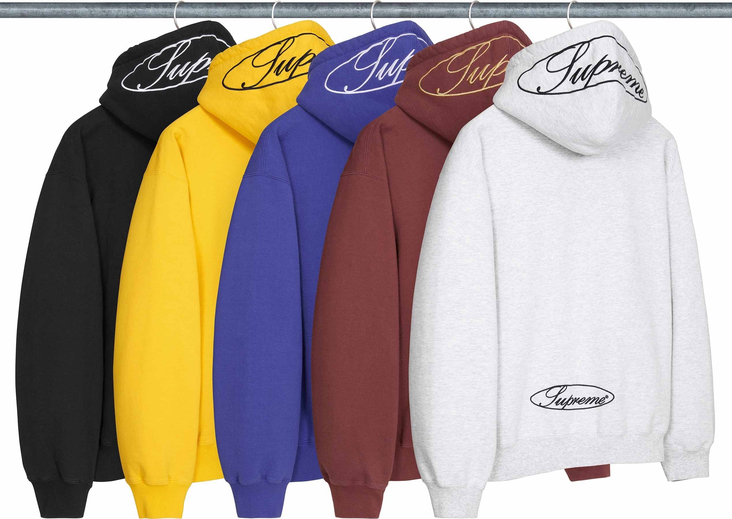 Oval Zip Up Hooded Sweatshirt - SupremeCommunity
