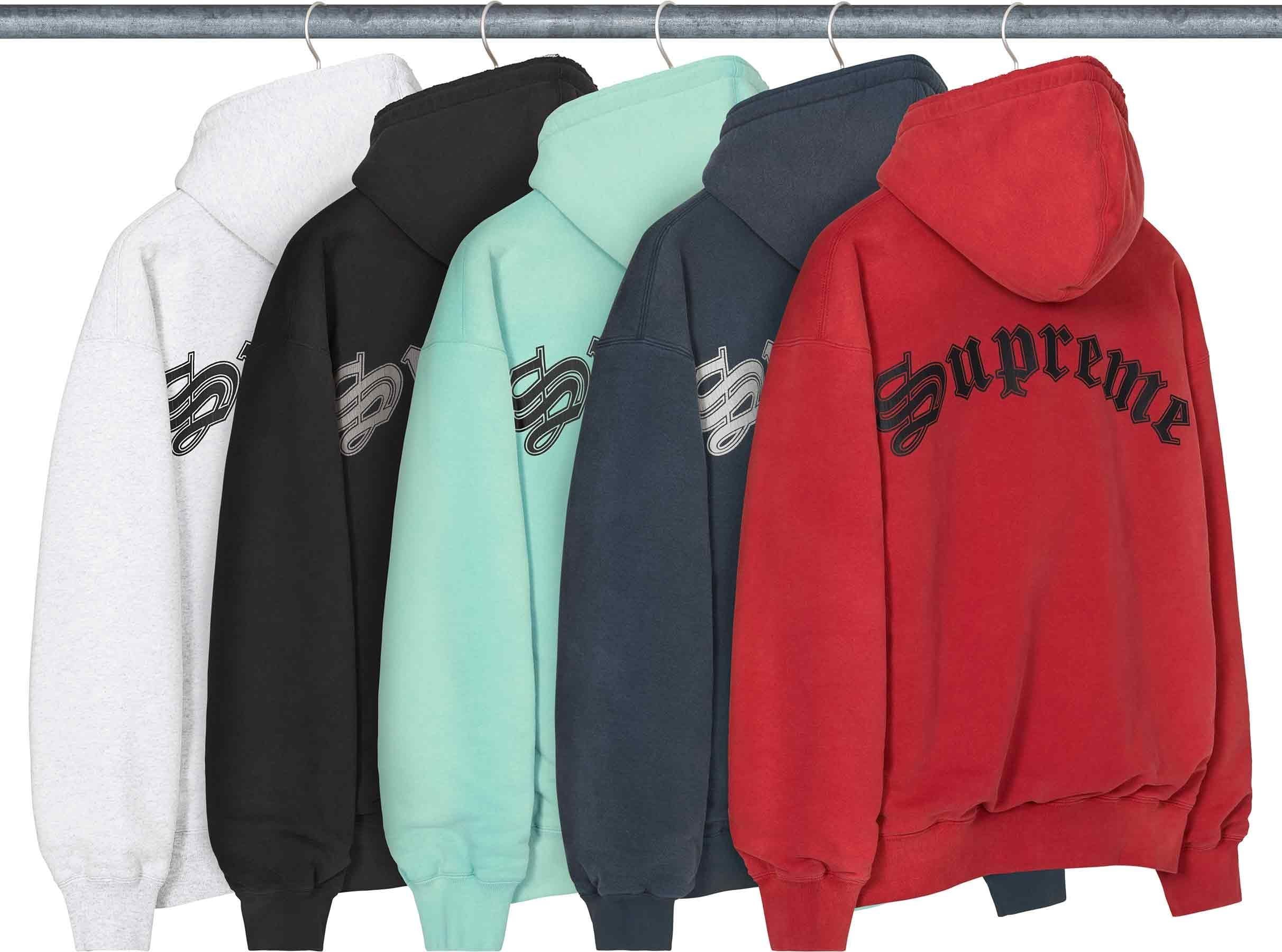Shearling Lined Zip Up Hooded Sweatshirt - SupremeCommunity