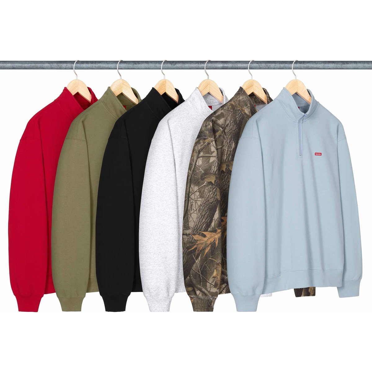 Small Box Half Zip Pullover