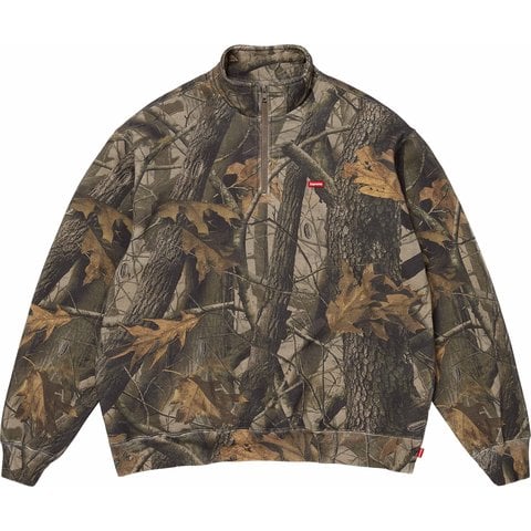 Supreme Small Box Half Zip Pullover - Realtree® Hardwoods Camo