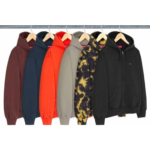 Supreme Small Box Zip Up Hooded Sweatshirt