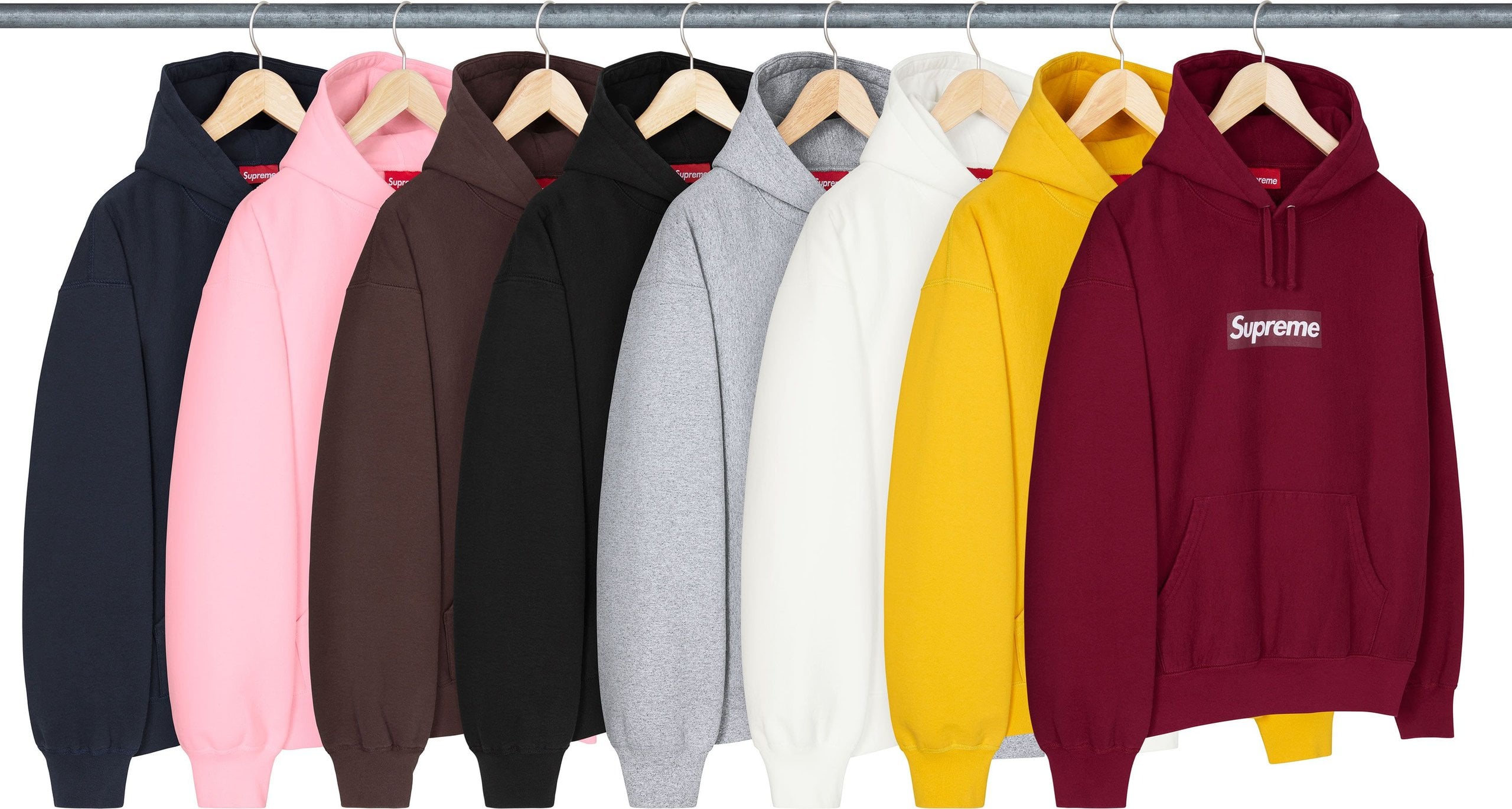Washed Box Logo Hooded Sweatshirt - SupremeCommunity