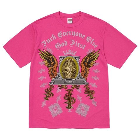 Supreme Money Tee - Fuchsia
