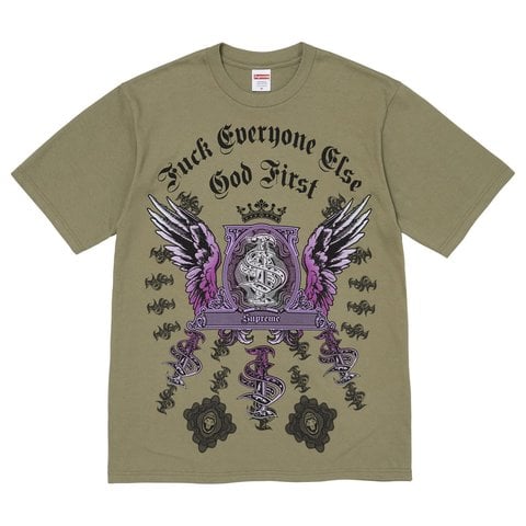 Supreme Money Tee - Light Olive