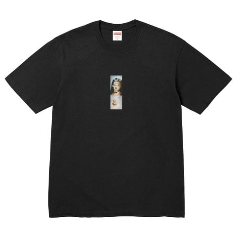 Supreme Prayer Card Box Logo Tee - Black