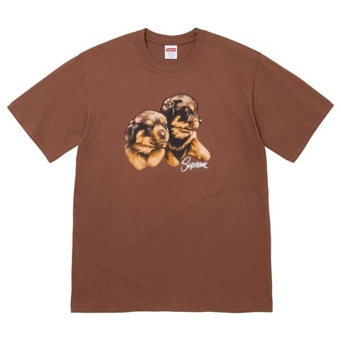 Supreme Puppies Tee - Brown