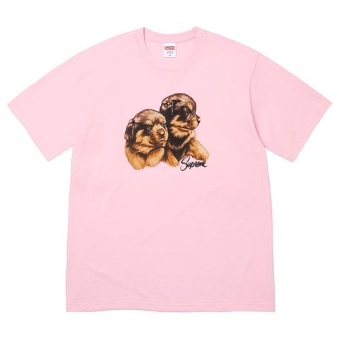 Supreme Puppies Tee - Light Pink