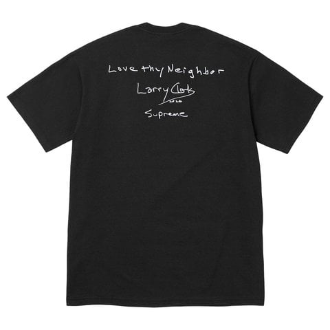 Supreme Supreme/Larry Clark Neighbor Tee - Black