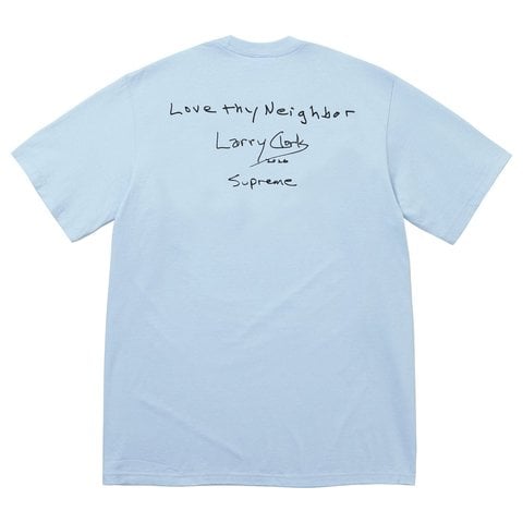 Supreme Supreme/Larry Clark Neighbor Tee - Powder Blue