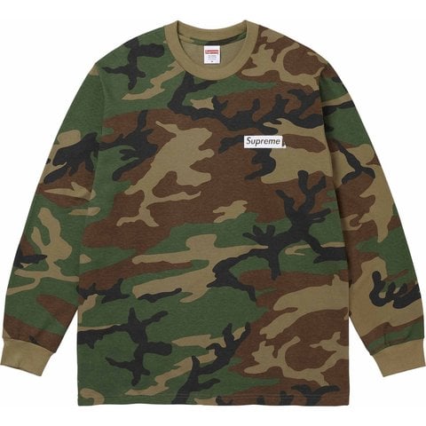 Supreme You Still Suck L/S Tee - Woodland Camo