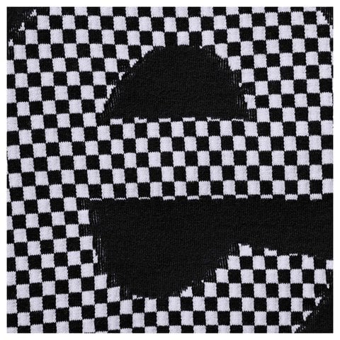 Supreme Checkerboard Intarsia S/S Top - Black