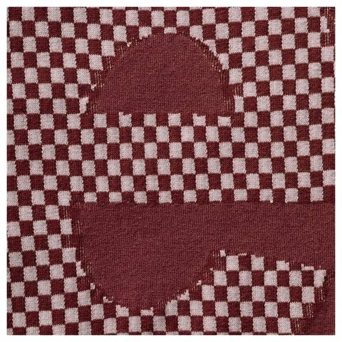 Supreme Checkerboard Intarsia S/S Top - Burgundy