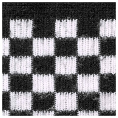 Supreme Checkerboard Pilled Sweater - Black