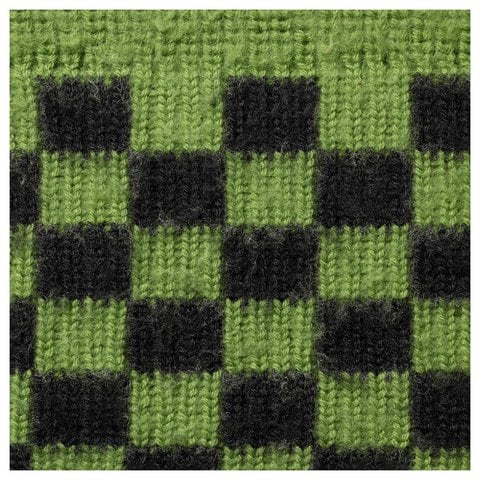 Supreme Checkerboard Pilled Sweater - Green