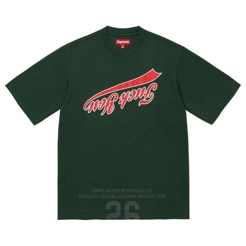 Supreme Cracked Flipped S/S Top - Dark Green