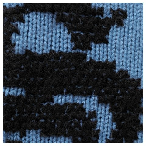 Supreme Cross Stitch Logo Sweater - Blue