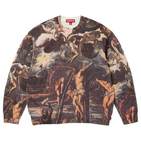 Supreme Crucifixion Sweater - Multicolor