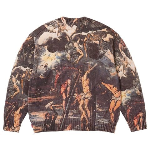 Supreme Crucifixion Sweater - Multicolor