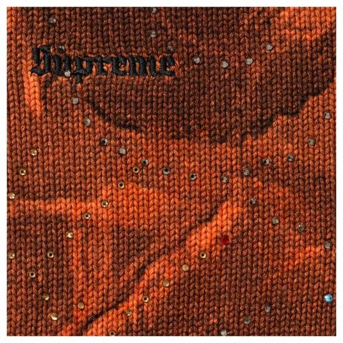 Supreme Crucifixion Sweater - Orange