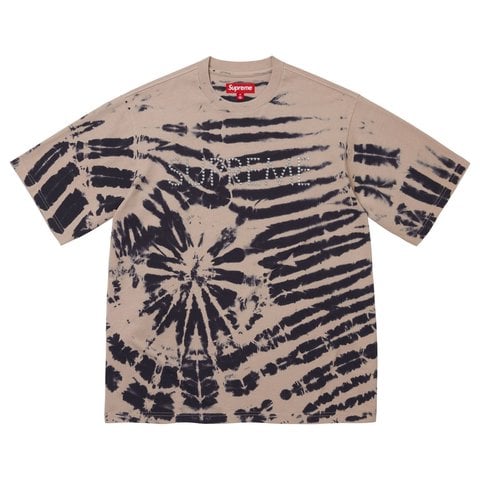 Supreme Hearts Studded S/S Top - Tie Dye