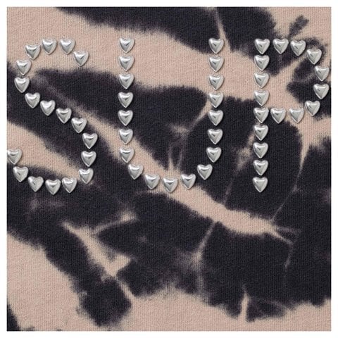 Supreme Hearts Studded S/S Top - Tie Dye