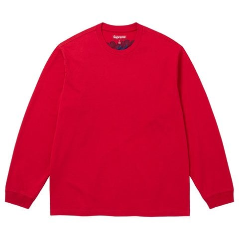 Supreme Intarsia L/S Top - Red