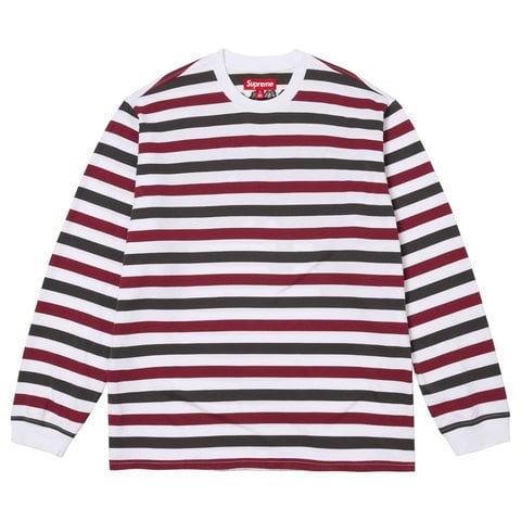 Supreme Intarsia L/S Top - Stripe
