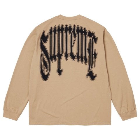 Supreme Intarsia L/S Top - Tan