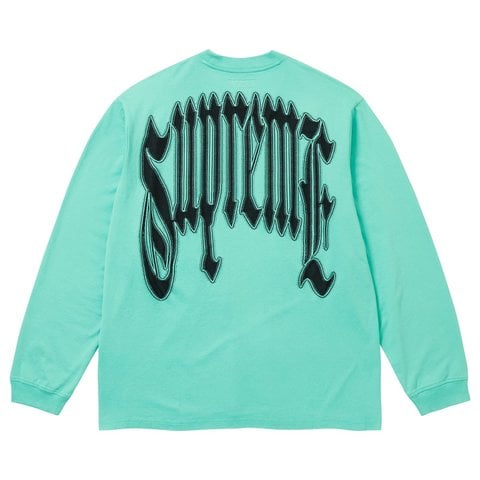Supreme Intarsia L/S Top - Teal