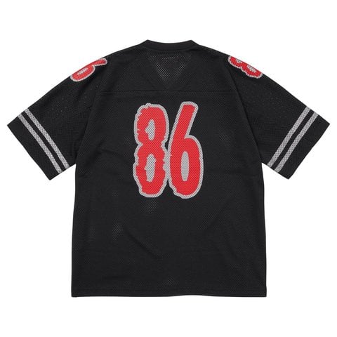 Supreme Reflective Football Jersey - Black