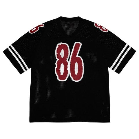 Supreme Reflective Football Jersey - Black