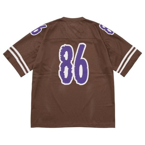Supreme Reflective Football Jersey - Brown