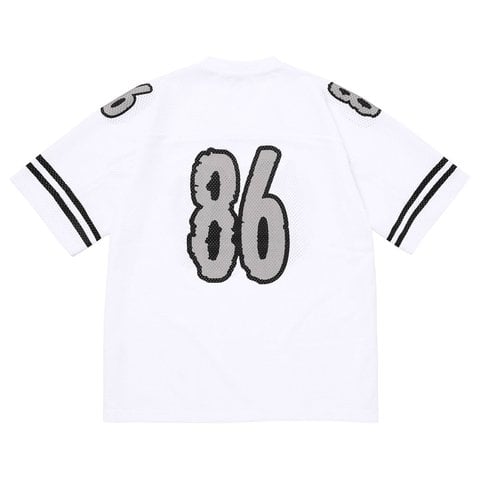 Supreme Reflective Football Jersey - White