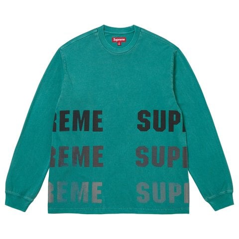 Supreme Reflective L/S Top - Teal