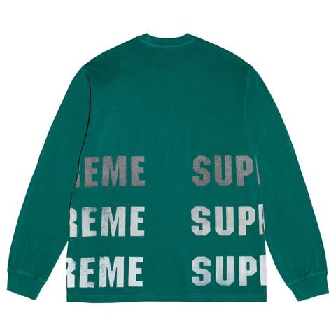 Supreme Reflective L/S Top - Teal