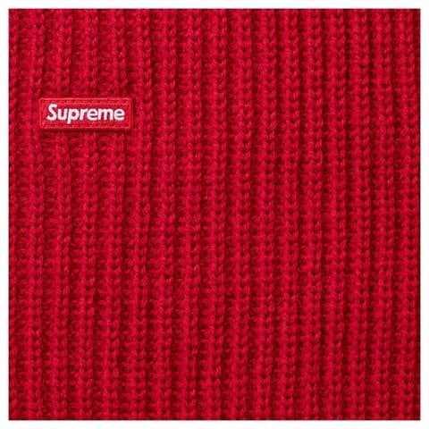 Supreme Small Box Sweater Polo - Red
