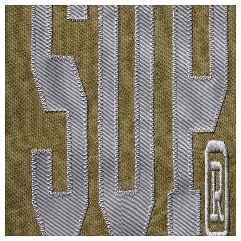 Supreme Stretch Appliqué S/S Top - Olive Brown