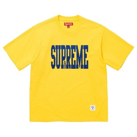 Supreme Stretch Appliqué S/S Top - Yellow