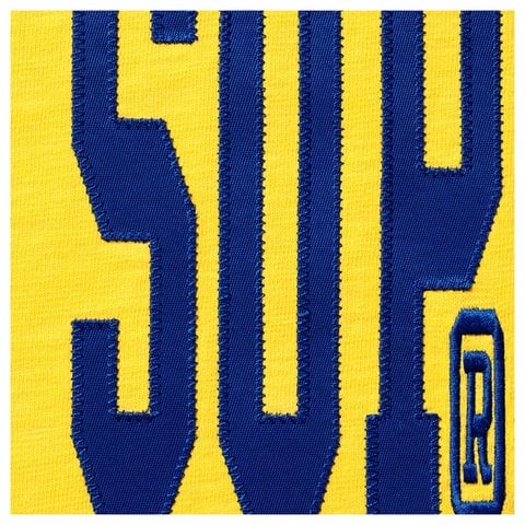 Supreme Stretch Appliqué S/S Top - Yellow