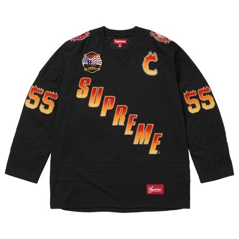 Supreme Supreme/FDNY Hockey Jersey - Black