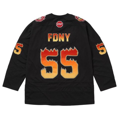 Supreme Supreme/FDNY Hockey Jersey - Black