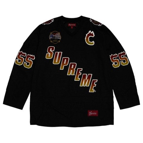 Supreme Supreme/FDNY Hockey Jersey - Black