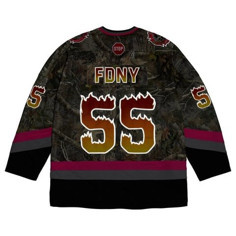 Supreme Supreme/FDNY Hockey Jersey - TrueTimber® Kanati Camo