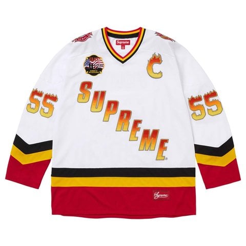 Supreme Supreme/FDNY Hockey Jersey - White