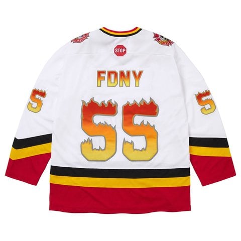 Supreme Supreme/FDNY Hockey Jersey - White