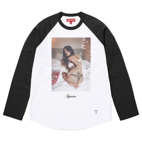 Supreme/Larry Clark Sequin Raglan L/S Top - SupremeCommunity